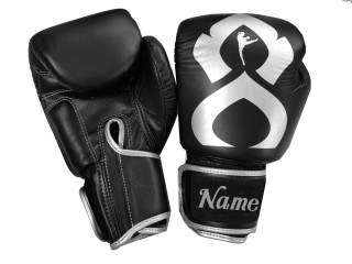 Guantes de Muay Thai personalizados (cuero)  : KNGCUST-R-422