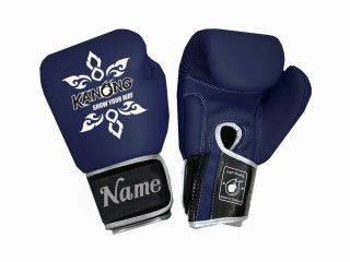 Guantes de Muay Thai personalizados (cuero)  : KNGCUST-R-427