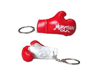 Llavero de guantes de Muay Thai Kanong : Rojo