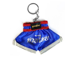 Llavero pantalones cortos Kanong Muay Thai : Azul