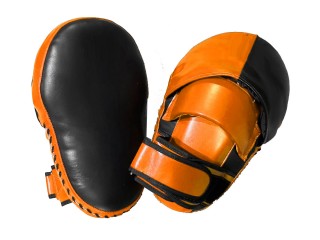 Manoplas de Boxeo : naranja-negro