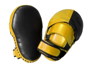 Manoplas de Boxeo : Amarillo-Negro